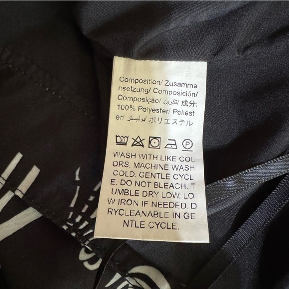 SHEIN High Waist Skeleton Print Punk Skirt - Picture 8 of 9